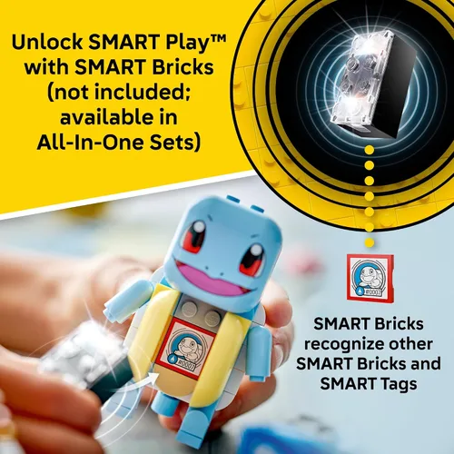 Vista 5 de LEGO Pokémon SMART Play: Trainer's Buggy Adventure with Squirtle 72156