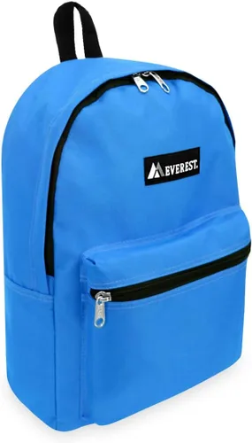 Vista 13 de Everest mochila clásica para equipaje, Verde agua), 1045K-AQ Azul aguamarina