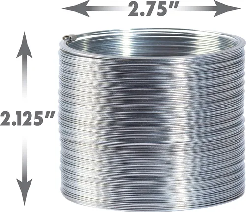 Vista 3 de Just Play Classic Slinky, Paquete de 1, 12 Unidades, Pequeño
