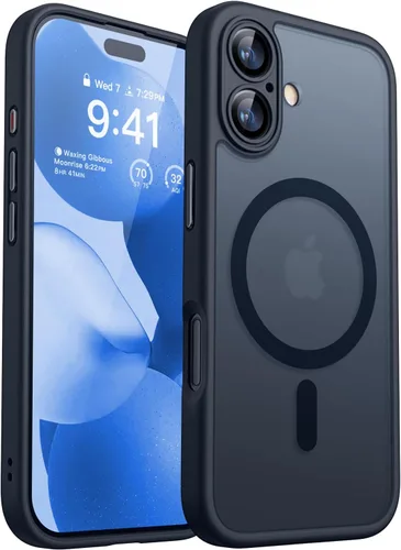 Vista 51 de CANSHN Funda magnética compatible con iPhone Air (6.5 pulgadas), mejorada [protección completa de la cámara] [compatible con Magsafe]