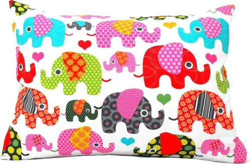 Vista 10 de 13x18 Funda de almohada para niños pequeños - Pequeña funda de almohada de viaje de algodón, funda de almohada para niños con patrón de avión