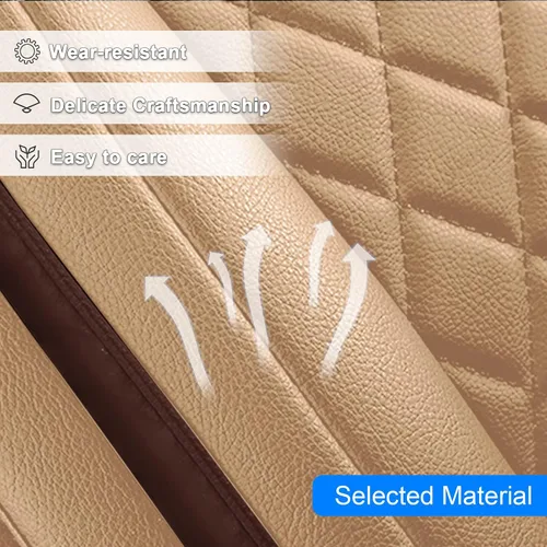 Vista 4 de Fundas de asiento de automóvil de ajuste universal para vehículos de 5 asientos, cobertura completa, protector de asiento para Camry Corolla RAV4