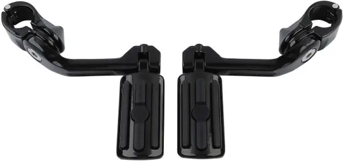 Vista 2 de TCMT Estriberas de 1.25 pulgadas para autopista, reposapiés que se ajustan a Harley Touring Road King Street Glide Road Glide Electra Glide Softail