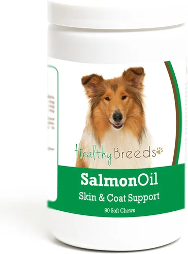 Vista 246 de Healthy Breeds Affenpinscher - Masticables suaves de aceite de salmón, 90