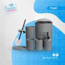 Black Bath Set – Kit de Baño Premium 6P de APOLO SAS