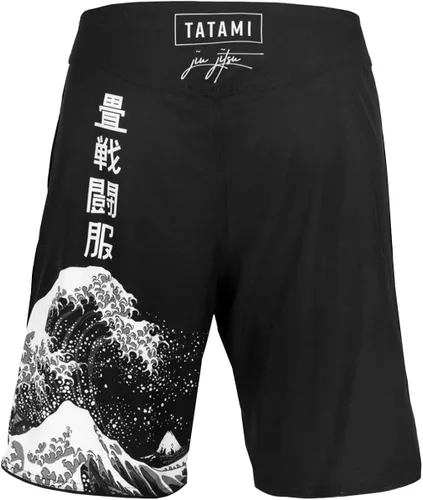 Vista 2 de Tatami Fightwear Kanagawa Fight Shorts - Black