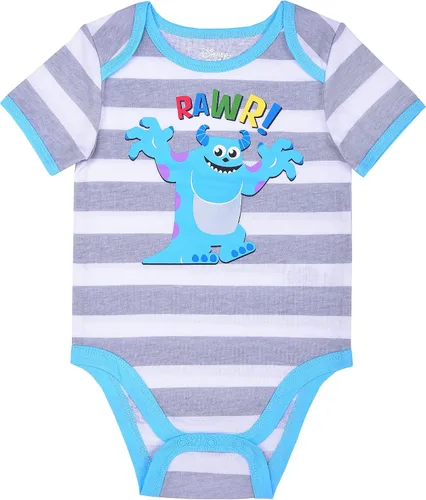 Vista 4 de Disney Baby Boys Monsters Inc Sully Body 3unidades