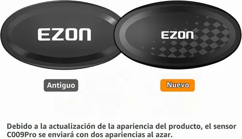 Vista 2 de EZON Heart Rate Monitor Chest Strap C009Pro,ANT+& Bluetooth 5.1 Dual Protocol,Up to 400H Battery Life,Compatible with Negro