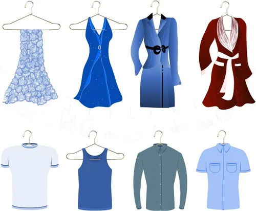 Vista 4 de JANOU 10pcs linda casa de muñecas ropa colgar en miniatura alambre ropa soporte (dorado)