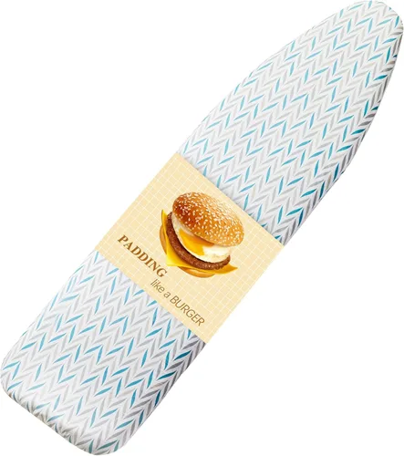 Vista 9 de BNDX Funda para tabla de planchar, 18" x 49" pulgadas tamaño estándar acolchado grueso con cordón Bongee, resistente a las manchas y quemaduras