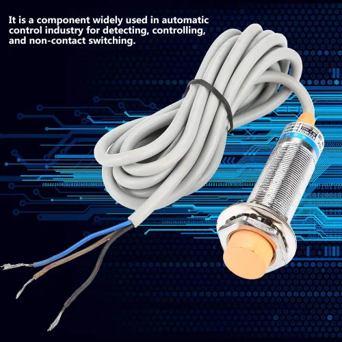 Vista 3 de Interruptor de proximidad, LJC18A3-B-Z/AX Detección 0.394 in 6-36 VDC Sensor de Proximidad Capacitivo Interruptor NPN Normalmente Cerrado (NC) 3