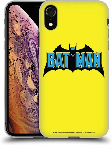 Vista 463 de Head Case Designs Funda de gel con licencia oficial de Batman DC Comics Bat Signal Logos [protección de grado militar] compatible con Apple iPhone 7
