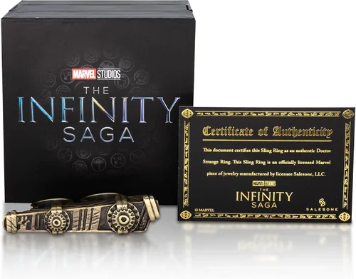 Vista 3 de Marvel Studios Infinity Saga Doctor Strange - Anillo oficial coleccionable Metal