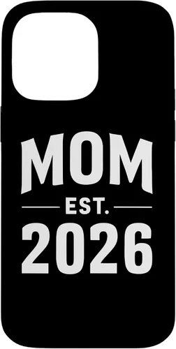 Vista 21 de Mom Est 2026 New Mother Parent New Born Child Parenthood Case for iPhone XR