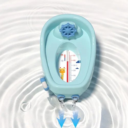 Vista 8 de Termómetros de medición de temperatura de la bañera de baño para bebés Termómetros de ducha fáciles de leer