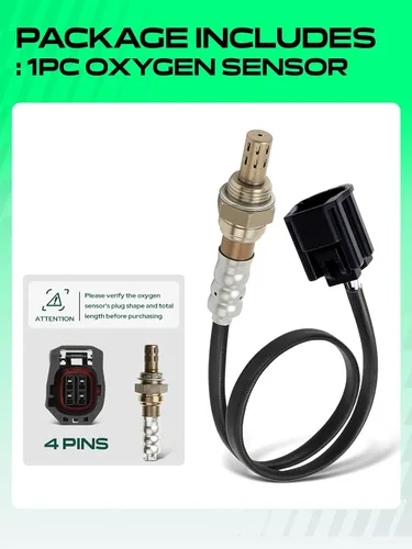 Vista 10 de Sensor de oxígeno aguas abajo para Mazda MX-5 Miata l4 2.0L 2006-2015 Fits L4 2.0L, 4 Pins, Automotive Replacement Oxygen Sensors