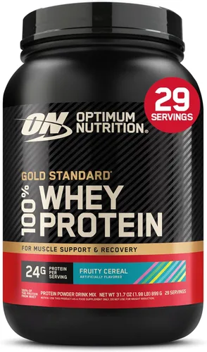 Vista 52 de Optimum Nutrition Estándar dorado 100% Proteína de Suero de Leche en Polvo, Pie de lima, 1.8 Libra