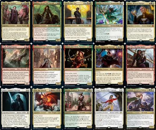 Vista 2 de Elite Commander Jodah Legends Deck – 5 colores – EDH – Jodah, The Unifier – 100 cartas – Custom Magic The Gathering Deck – Muy fuerte