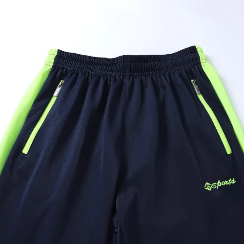 Vista 8 de Conjunto deportivo casual de manga larga para hombre, conjunto deportivo con cremallera completa, chaqueta deportiva y pantalones para correr