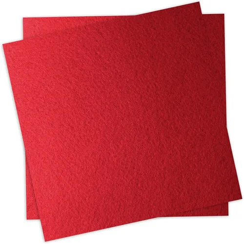 Vista 9 de Hojas de tela de fieltro de 6 x 6 pulgadas para manualidades, 0.039 in de grosor, papel de fieltro de colores surtidos para manualidades de costura