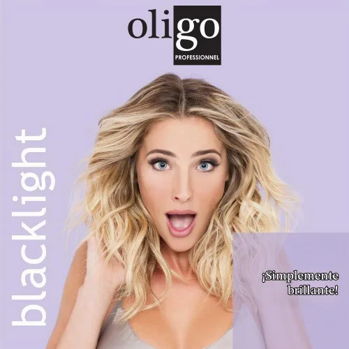 Vista 6 de Oligo Professional Blacklight Champú nutritivo Sin parabenos Hidratación hidratante Extensor de color vegano