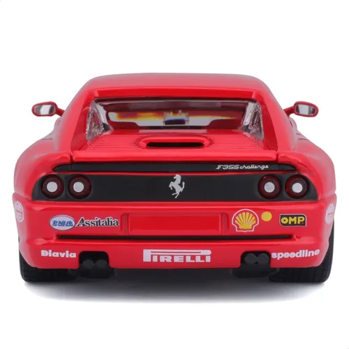 Vista 5 de Bburago 18-26306 Escala 1/24 - Ferrari F355 Challenge, Rojo