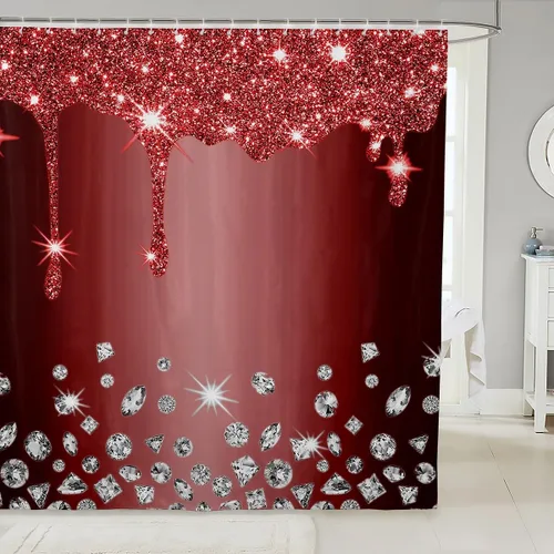Vista 40 de Cortina de baño de flores de margarita para niños y niñas, cortina de ducha floral para decoración de baño, 72 x 72 pulgadas, retro, floral