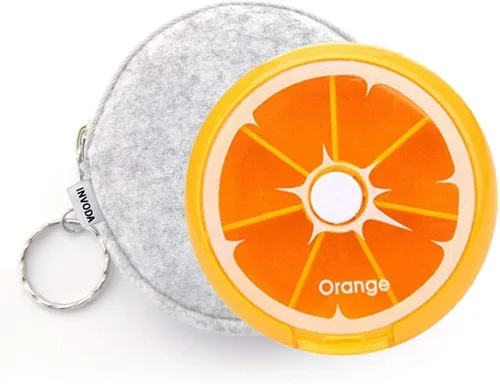 Vista 13 de Pastillero organizador de 3 píldoras de viaje para bolso, estuche portátil para medicamentos, cajas de píldoras de semanas pequeñas para vitaminas