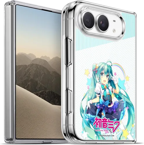 Vista 187 de Head Case Designs Licencia Oficial Hatsune Miku Gráficos Lindos Carcasa de Gel [Protección de Grado Militar] Compatible con Apple iPhone 7 CUTE