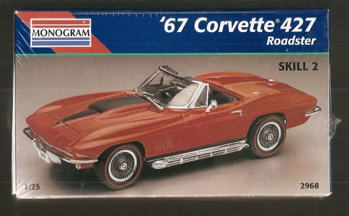 Vista 5 de 852968 1/25 67 Corvette 427 Roadster por Revell