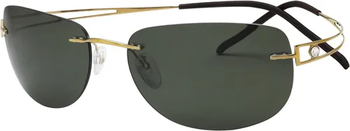 Vista 27 de Eyekepper Gafas de sol polarizadas con montura de titanio sin montura