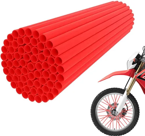 Vista 7 de JFG RACING protectores de plástico para radios de bicicleta o motocicleta, Negro