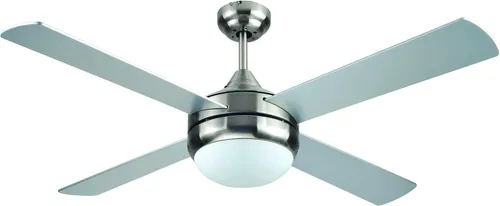 Vista 9 de BLACK+DECKER Ventilador de techo de 52 pulgadas con kit de luz y cadena de tracción, 5 aspas, vidrio esmerilado blanco