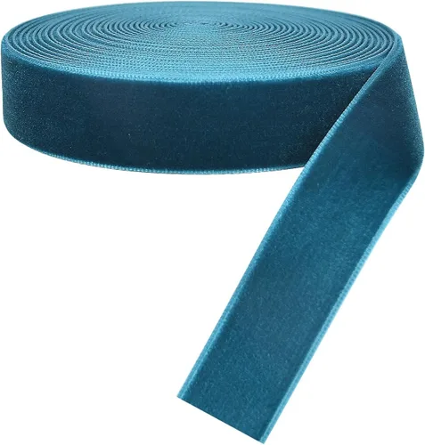 Vista 86 de Chenkou Craft 5 yardas de cinta de terciopelo para decoración navideña y embalaje artesanal