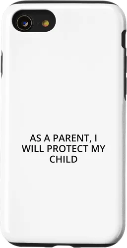 Vista 18 de As a parent, I will protect my child Case for iPhone 16
