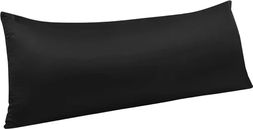 Vista 43 de NTBAY Fundas de almohada de satén con cremallera para cabello y piel, juego de 2 fundas de almohada estándar de lujo con cremallera oculta, 20 x 26