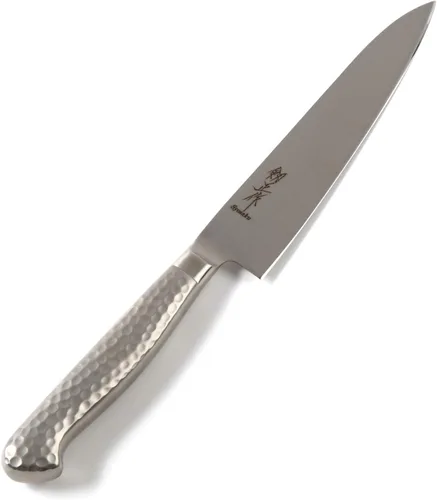 Vista 10 de Navaja japonesa INOX AUS-8A Acero Inoxidable Negro Mango Pakkawood, 6 pulgadas (5.906 in)