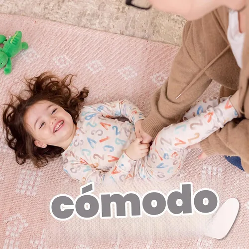 Vista 4 de Gerber Pijama unisexo para bebé y niño pequeño de 2 piezas muy suave con ajuste ceñido con viscosa hecha de eucalipto Sopa de alfabeto