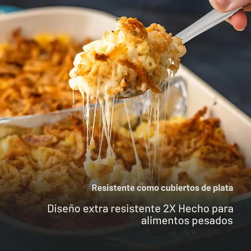 Vista 3 de 2 tenedores de plástico transparente resistentes envueltos individualmente