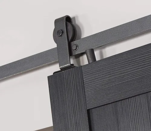 Vista 3 de LTL Home Products Millbrooke - Kit de puerta de establo de PVC, MLB3684BHKD