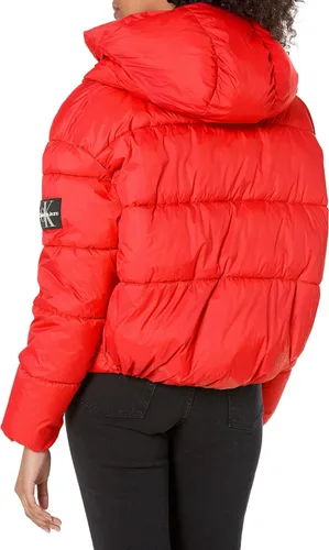 Vista 2 de Calvin Klein Jeans Chaqueta acolchada con capucha para mujer
