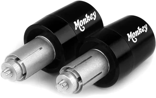 Vista 8 de Tapas de enchufe para manillar con extremos de manillar compatibles con Honda Monkey 125M 125MA 2019-2023 Almohadilla de equilibrio de motocicleta