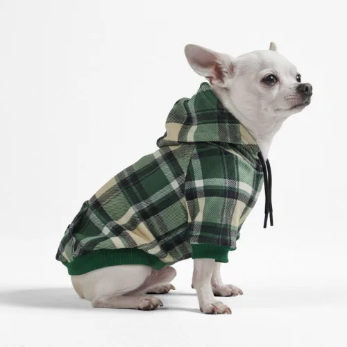 Vista 89 de Spark Paws Sudadera con capucha para perro, suéter de primera calidad para perros pequeños, medianos y grandes Trajes cálidos para bulldogs