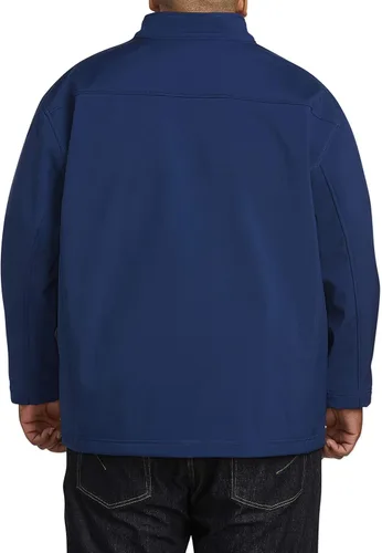 Vista 2 de Tienda Essentials Chaqueta Softshell resistente al agua para hombre grande y alto