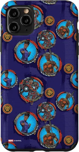 Vista 11 de iPhone 15 Marvel Black Panther: Wakanda Forever Okoye Shuri Ironheart Case