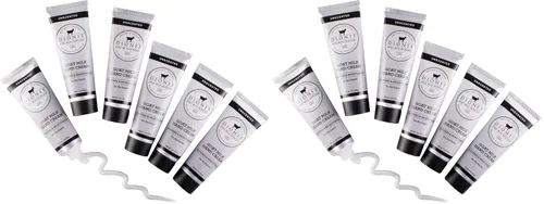 Vista 7 de Dionis Crema de manos para el cuidado de la piel con leche de cabra (Eucalyptus, 1 oz)
