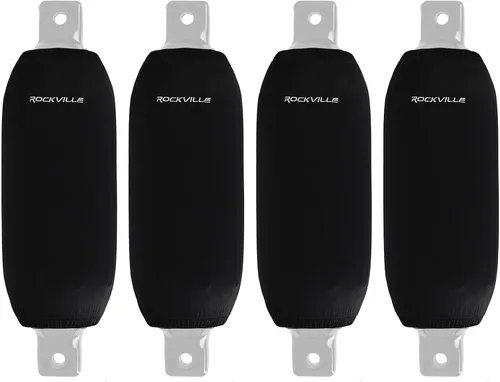 Vista 55 de Rockville C8527NB - Paquete de 4 fundas para guardabarros de barco de 8.5 x Azul marino