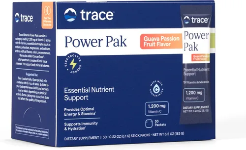 Vista 9 de Electrolitos Power Pak Stamina de Trace Minerals Research, ESPP16, 30, Acai berry, 1, 1