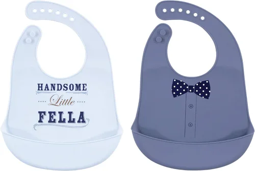 Vista 6 de Little Treasure Baberos de silicona unisex