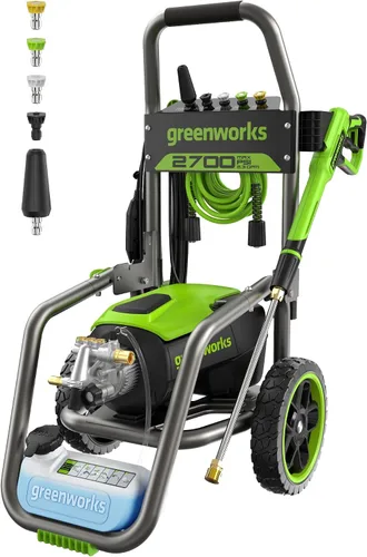 Vista 11 de Lavadora a presión Greenworks de 1500 PSI 1.2 GPM (vertical portátil) Certificada PWMA